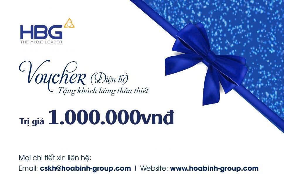 Voucher trị giá 1.000.000 