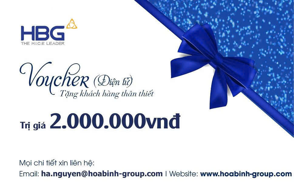 Voucher trị giá 2.000.000